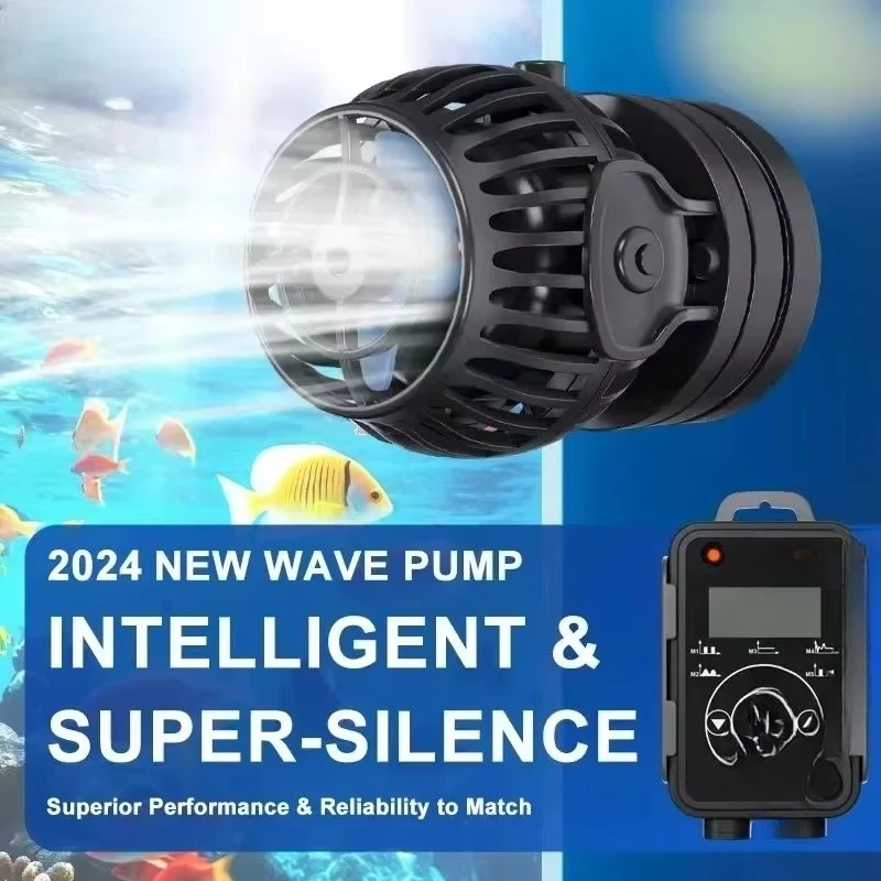 

Wave Maker Aquarium Water Pump Ultra Quiet Operation Pump APP Control Smart Wave Maker Flow Pump
