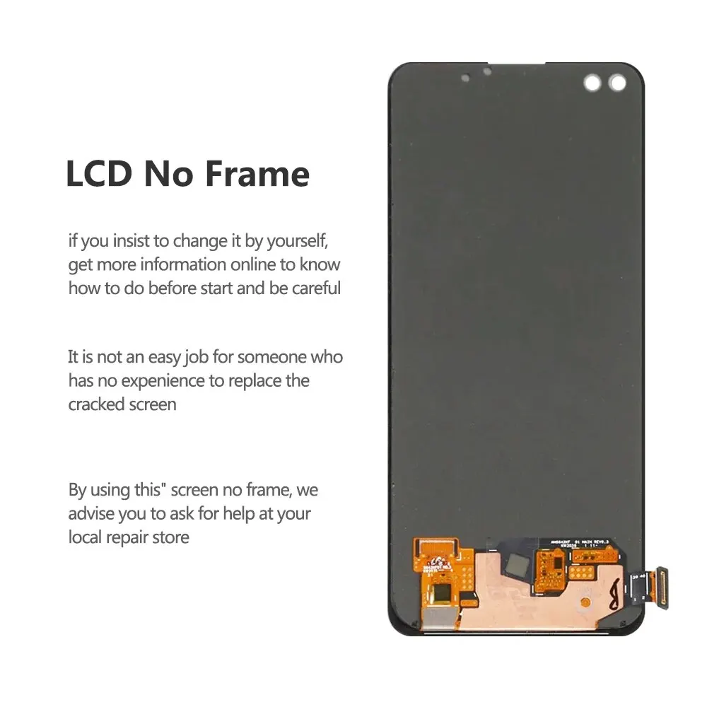 6.43'' Amoled LCD For OPPO A93 4G 2020 CPH2121 LCD Display Touch Digitizer Screen Assembly Replacement For Oppo A93 4G 2020 LCD