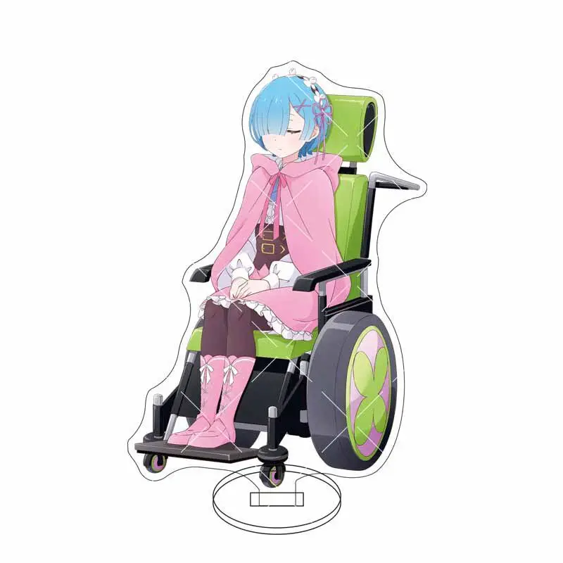 16CM Anime Re:ZERO -Starting Life in Another World- Season 4 ‌Figure Emilia Rem Beatrice Ram Acrylic Stand Cos Ornaments Gifts view 4