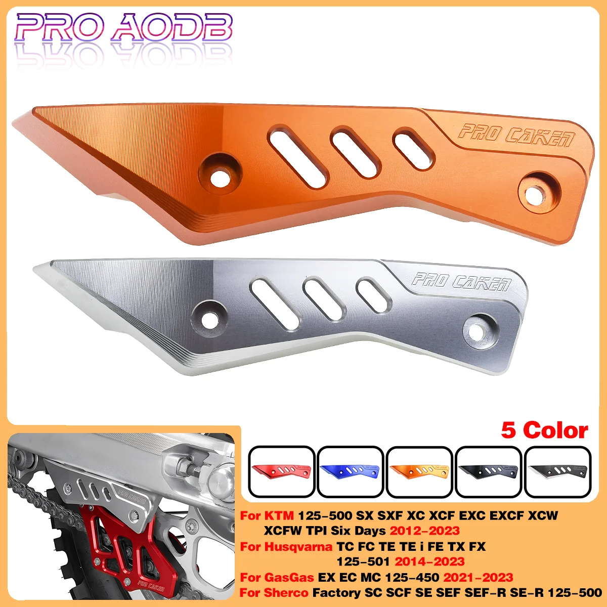 

For KTM 200 250 300 350 450 500 XC-W XCF-W EXC EXC-F 2014-2024 Swingarm Guard Protector 250EXC 300EXC TPI 6Days 2012-2024 GasGas