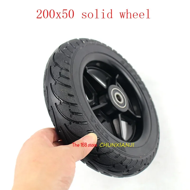 Good quality 200x50 Solid wheel 8 inch tire fit Hoverboard Two Wheels Electric Self Balancing  Scooter  tyre