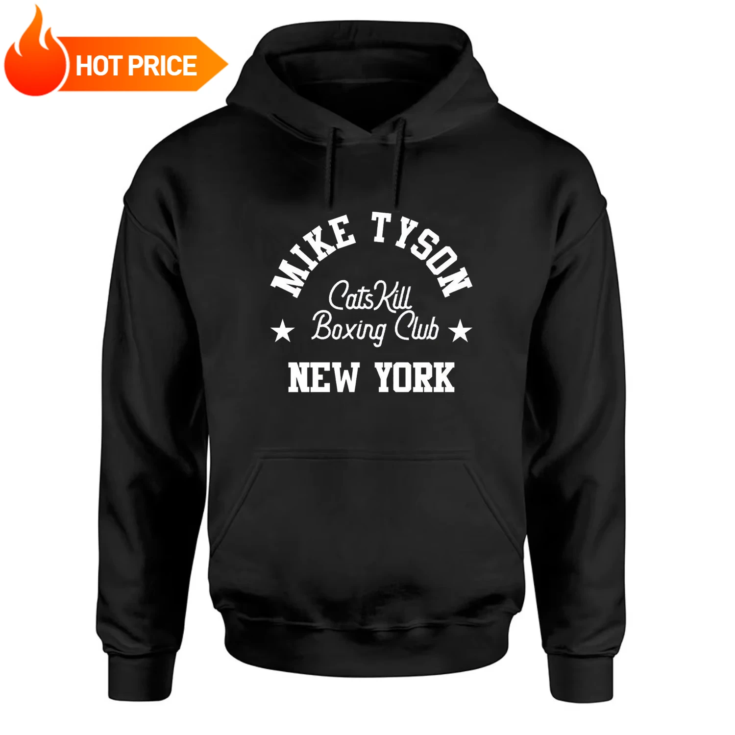 

Ретро Майк Тайсон Нью-Йорк Боксерский клуб Боксерские болельщики Подарочный пуловер Толстовка из 100% хлопка Удобная повседневная мужская толстовка Уличная одежда