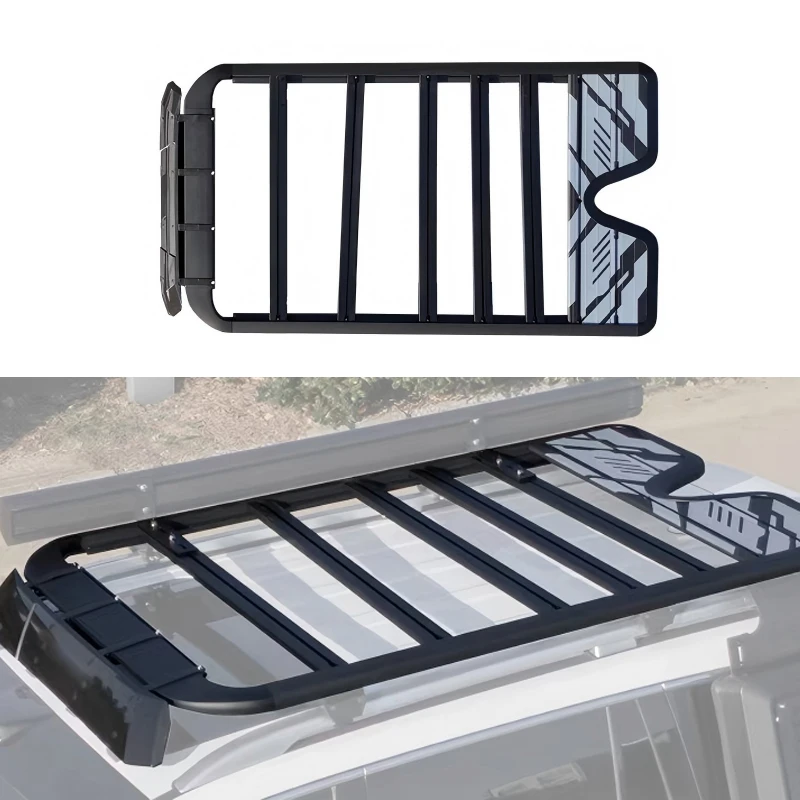 Rox 01 Heavy Duty Aluminum Alloy Roof Luggage Rack & Box-High Capacity Easy Installation Car Accessories