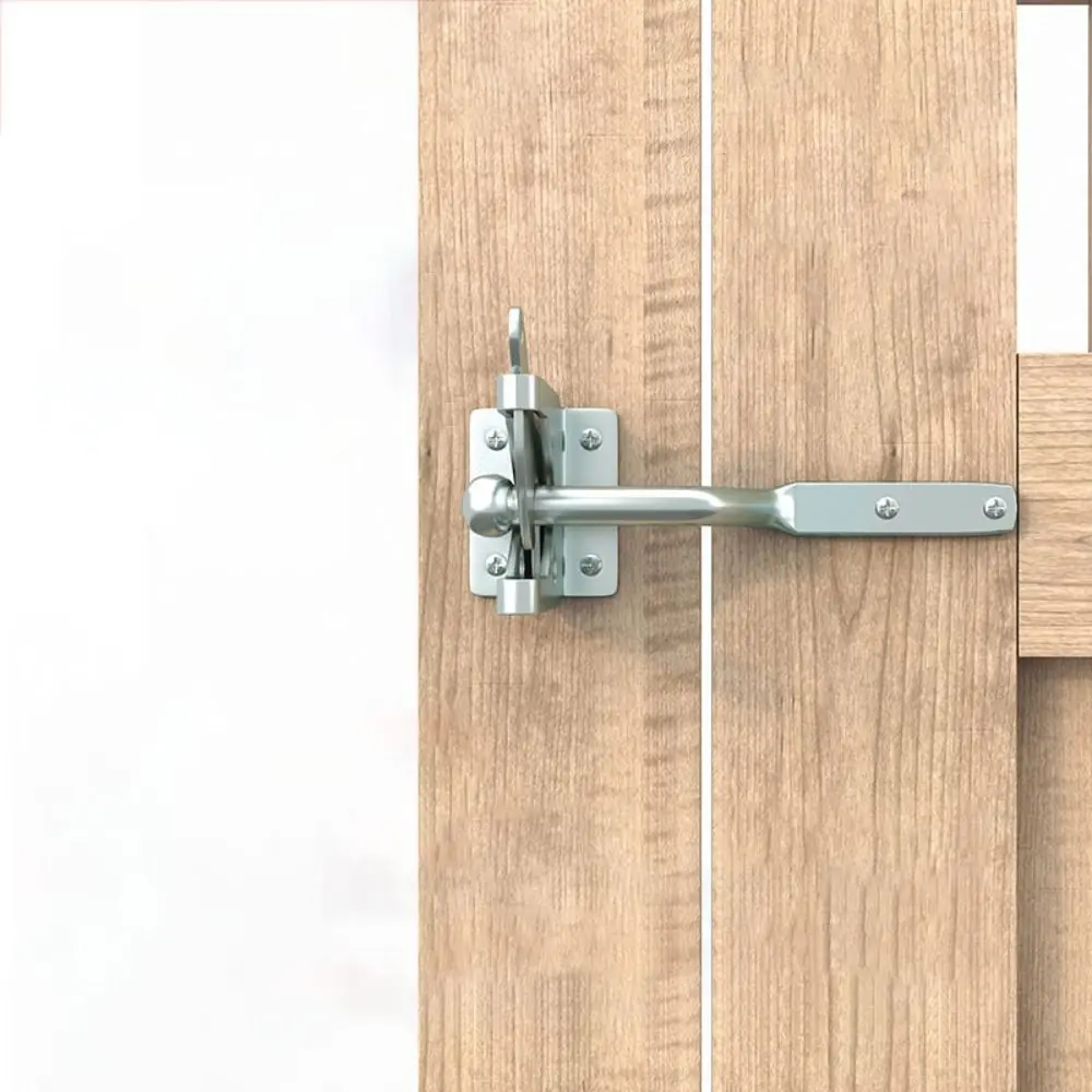 

Steel Spring Cable Self Locking Gate Pull String Light Open Automatic Door Lock Carbon Steel Multifunction Garden Gate Fastener