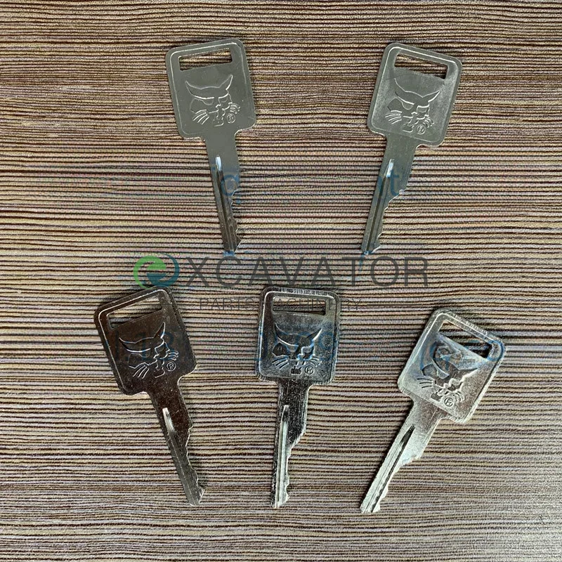 

5 шт. ключ зажигания D250 для мини-экскаваторов Bobcat с бортовым поворотом 6693241 D250