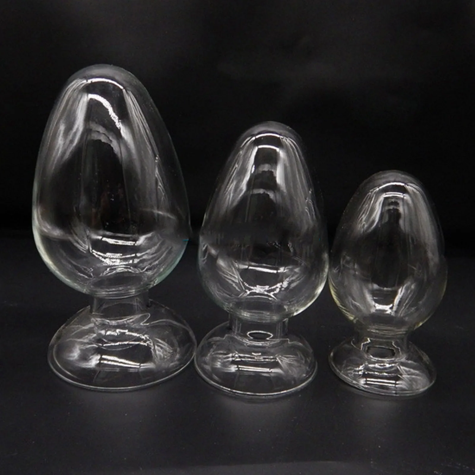 Frasco cónico de vidrio de 125ml, 250ml, 500ml, frasco Erlenmeyer para conservación y exhibición