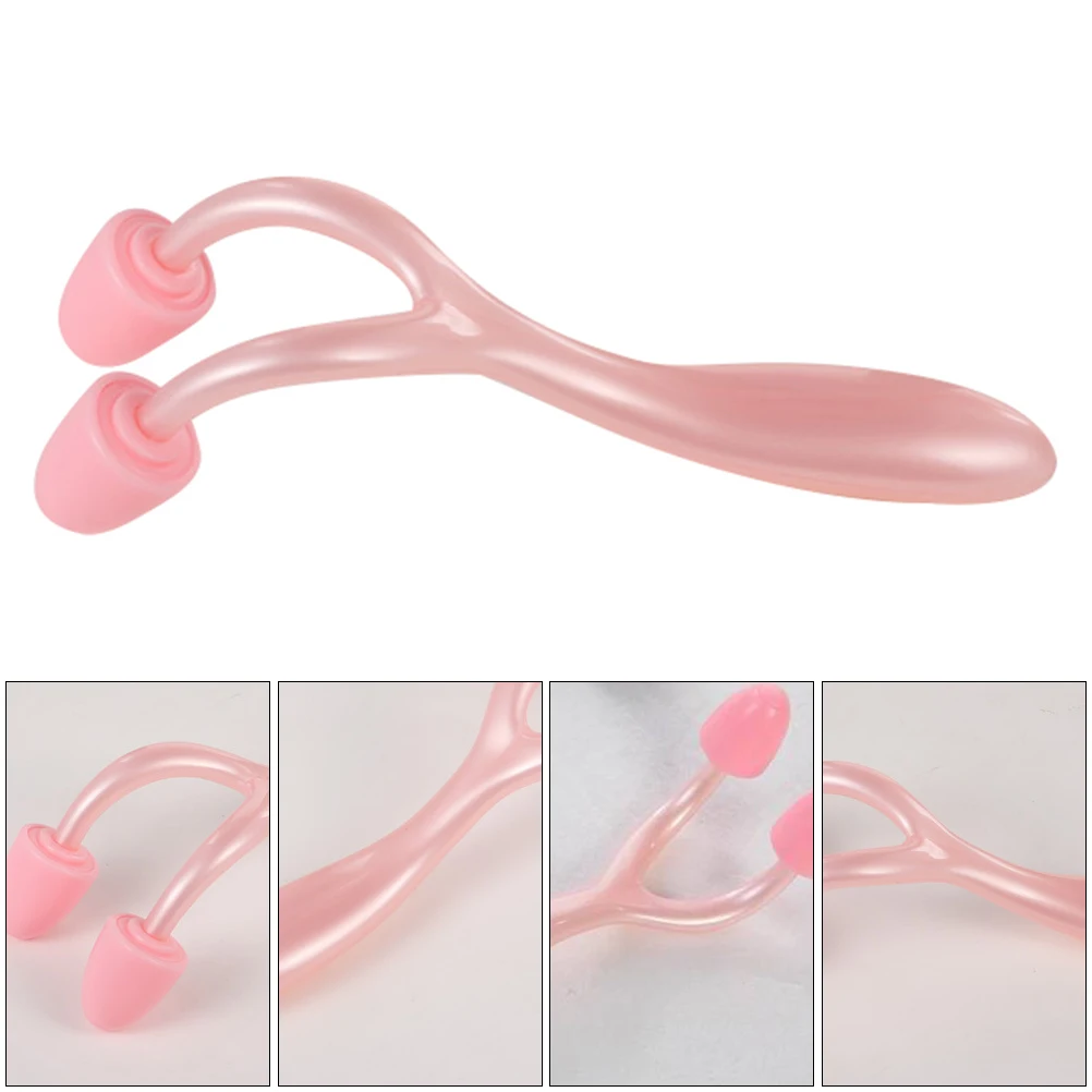 قطعتان من أدوات تجميل الوجه، مدلك تشكيل الأنف، عصا عجلة التدليك، أسطوانة أنف التجميل، أداة العناية بالبشرة للنساء