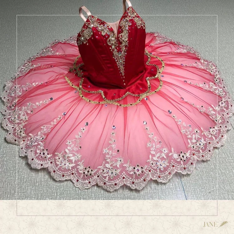 Ballett Tutu Professionelle Erwachsene Kind Ballett Kleid Grün Schwanensee Ballerina Pfannkuchen Tutu Mädchen Frauen Kinder Tanz Kostüme