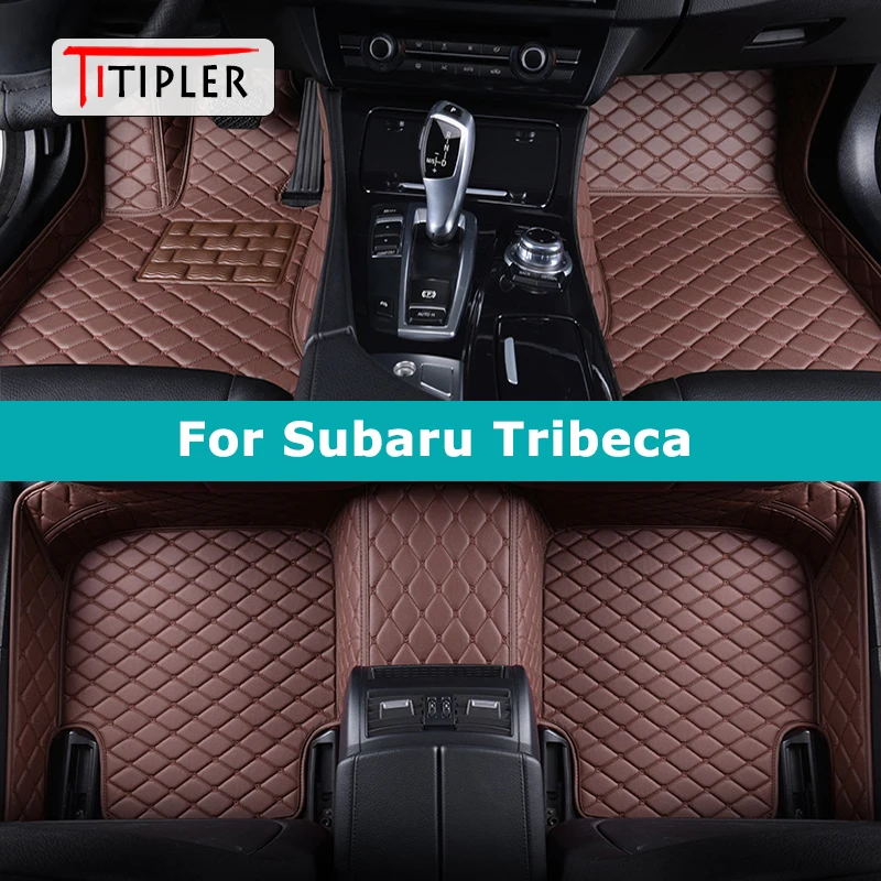 

TITIPLER Custom Car Floor Mats For Subaru Tribeca B9 2005-2022 Auto Carpets Foot Coche Accessorie