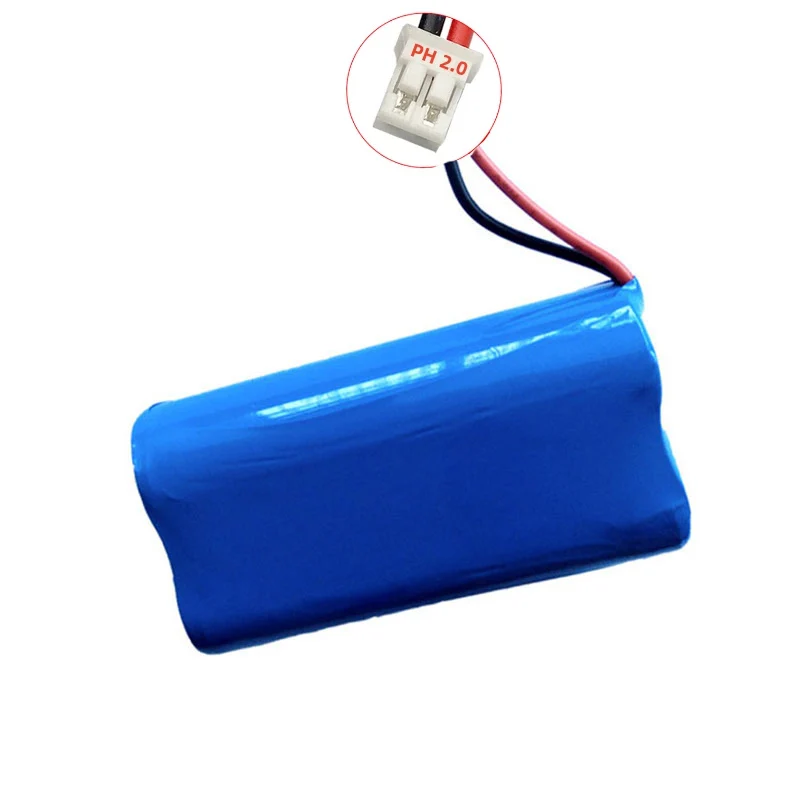 7.4v 18650 akumulator 2S Lifepo4 akumulatory 1500mah 2000mah 2200mah 2600mah 3000mah 3400mah akumulator wtyczka przewodu