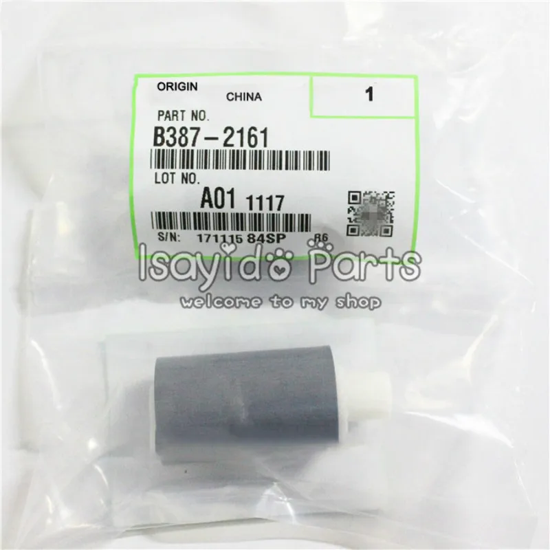 2X Genuine B387-2161 B3872161 C2111-4731 Doc Feeder Pickup Roller For Ricoh Aficio MP 2352SP MP2550 2851 2852 MP3350 MP3351 3352