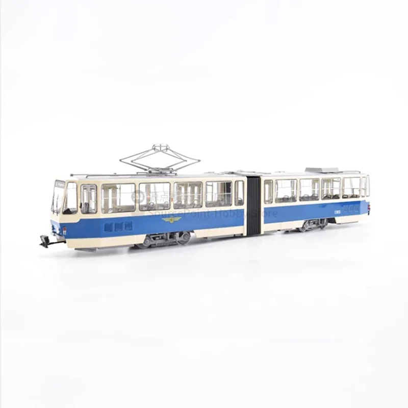 

1:43 Scale Diecast Alloy Tatra-KT4 tram public transportation bus Toys Cars PCL47188 Model Classic Adult Souvenir Static Display