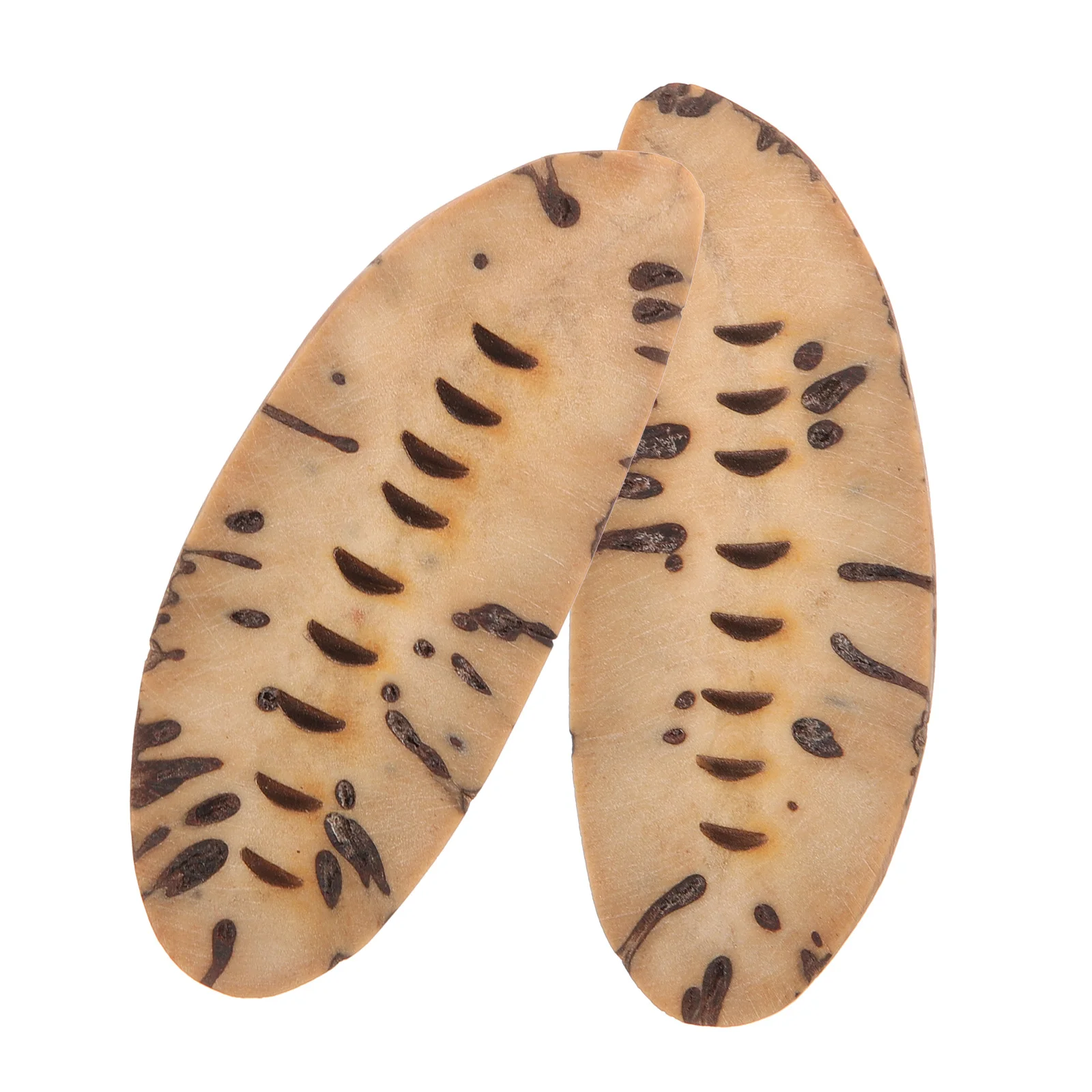 

1 Pair Bodhi Divination Cup Spiritual Tool Home Altar Decoration Temple Supplies Room Decor Housewarming Gift Divination Cups