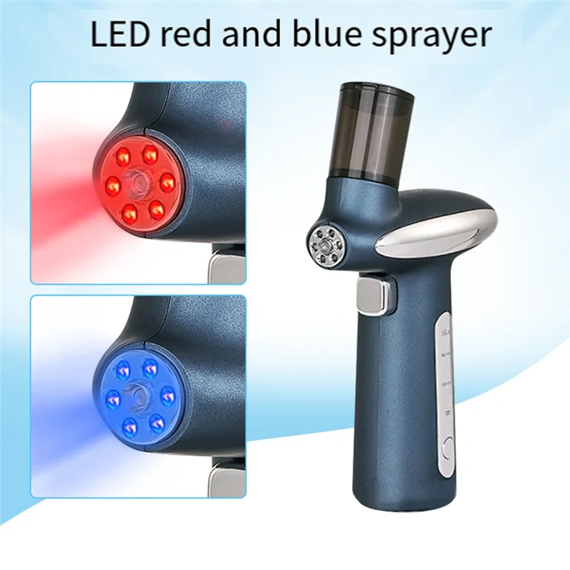 

AA86 Handheld Portable Humidifier Facial Humidifiers Moisturizing Nano Atomizing Facial Oxygen Injector Facial Steam Engine