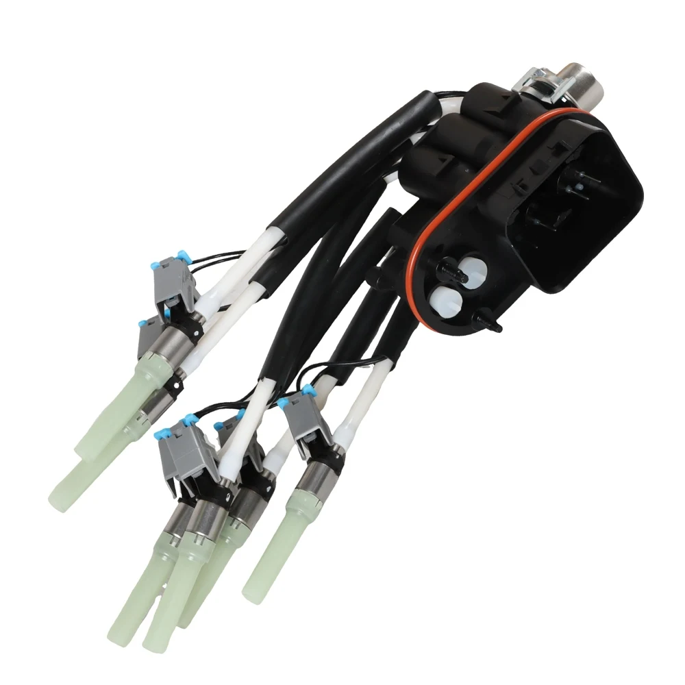 Iniettore Spider carburante con staffa FJ503 12568332 per Chevrolet Astro Blazer C1500 Pickup Express P30 Silverado GMC Jimmy Savana