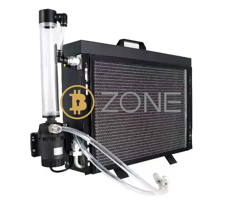 Imagem -03 - Overlock Cooling System Kit Radiador do Ventilador de Água para Bitmain S19 S19pro Whatsminer M21s M20 Aumentar Hashrate em 60