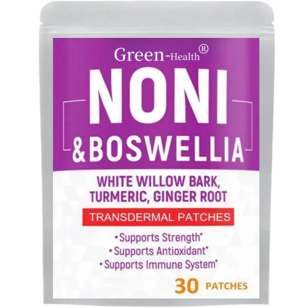 Noni Transdermal Patches Immune Support -30 Patches One Month Supply