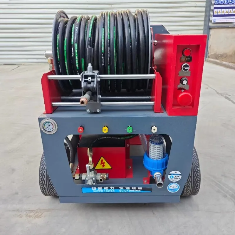 Industrial Grade Diesel Pipeline Jet Cleaner Heavy Duty Sewer Dredger Grease Blockage Eliminator