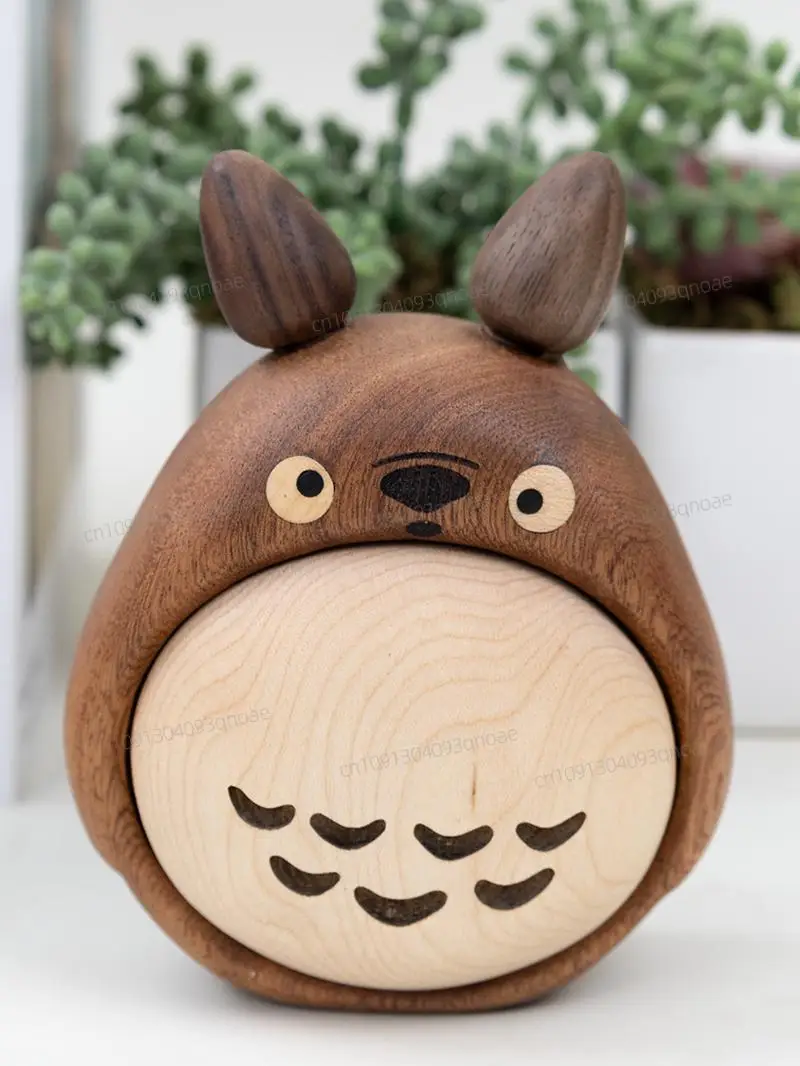 

Chinchilla baby tooth commemorative boys and girls children's teeth storage collection tooth replacement box wooden ornament