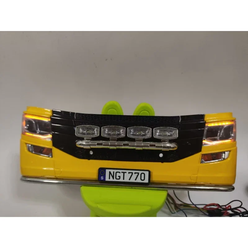 Simulation Running LED Light PCB Headlight System for 1/14 Tamiya RC Truck Tipper SCANIA 770S 56373