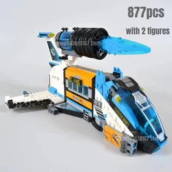 877pcs Spacebus Building Blocks Model 71460 Bricks Toys for Children