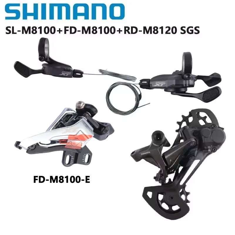 Shimano DEORE XT SLX M8120 M7120 Gruppe Schalthebel 2x12s Schaltwerk RD SGS M8100 M8120 M7100 Für MTB Mountainbike – Detail 1