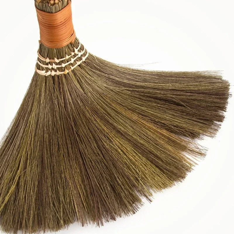 Escoba de madera natural con recogedor para barco - imagen 4
