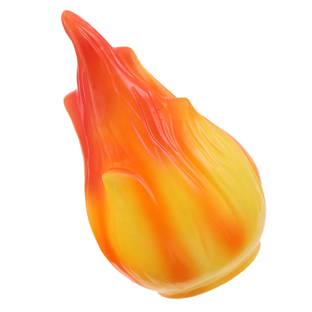 

Flame Lamp Shade Solar Light Decorative Flame Shaped Plastic Replacement Patio Torch Light Accessory