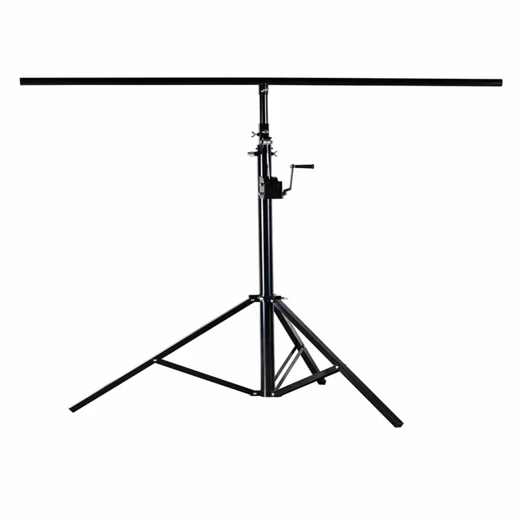 حامل ثلاثي القوائم لمكبر الصوت قابل للتمديد بأنبوب معدني 0.6 مم