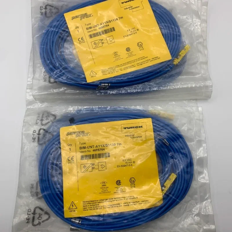 مفتاح مغناطيسي Turck أصلي BIM-UNT-AY1X/S1139 7M 4685764 #3