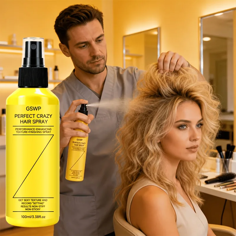 GSWP Volumen- und Fixierspray; schnelle Fixierung, langanhaltendes Volumen, leicht und nicht klebrig, mattes Finish. 100/200 ml. – Detail 9