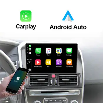 Autorádio s Androidem 16+128G pro Volvo XC60 1, rok výroby 2009 - 2013, multimediální přehrávač, GPS navigace, BT, Carplay, 2din DVD 10 nejlepší prodej Vylepšení audiosystému Volvo XC60 - №1