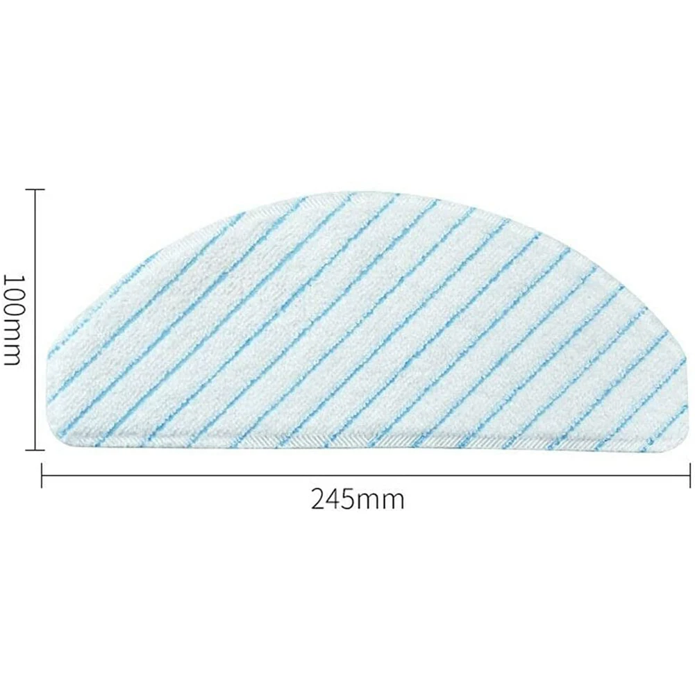 50Pcs Disposable Strong Rag Mop Cloths Pads for Ecovacs Deebot OZMO T8 AIVI T8 Max T9 Power/Max Vacuum Cleaner Parts