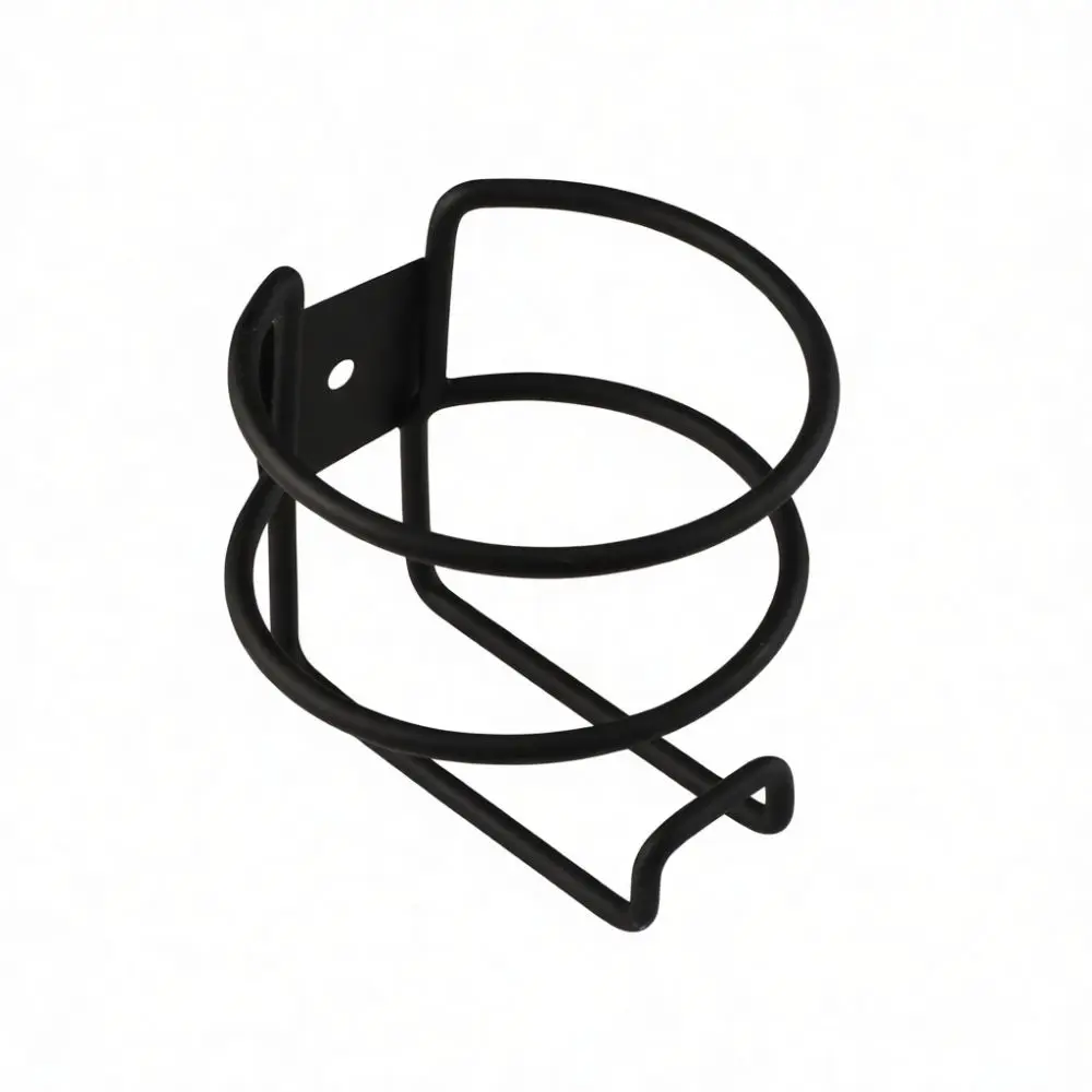 Steel Beverage Cup Holder Boat Yacht Vessel Iron Storage Stand Robust Organizer Compact Drawer Mount Versatile Accessory