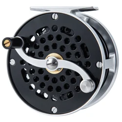 7/9wt Classic Vintage Fly Fishing Reel 88mm Click and Pawl CNC Machined Aluminum Left/Right Handed for Freshwater Saltwater