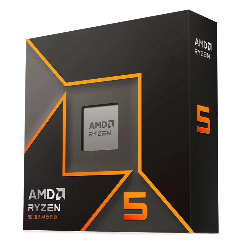 AMD Ryzen 5 9600X Boxed AM5 6-Core 12-Thread Series Desktop PC CPU Processor for