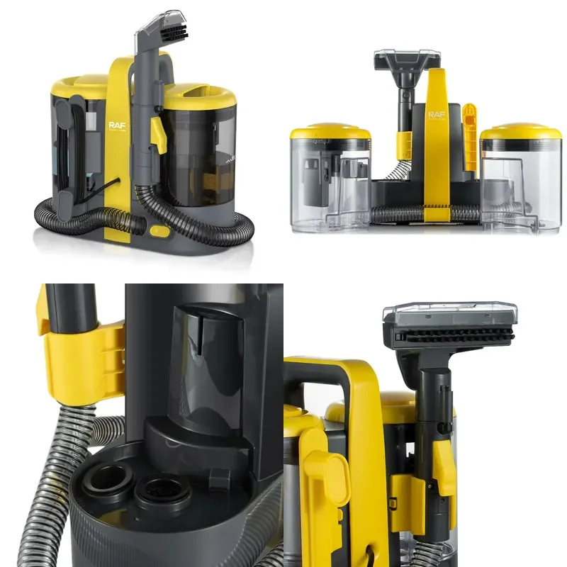 for RAF European Standard Fabric Carpet Cleaning Machine Carpet Curtains Sofa Spray and Suction Integrated Machine