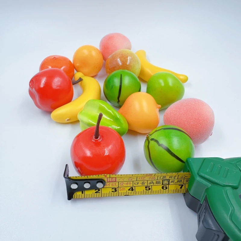 

Kids RolePlay Toy Lifelike FruitVegetable Models Craft DIY Material Safe Design Birthday Gift Set