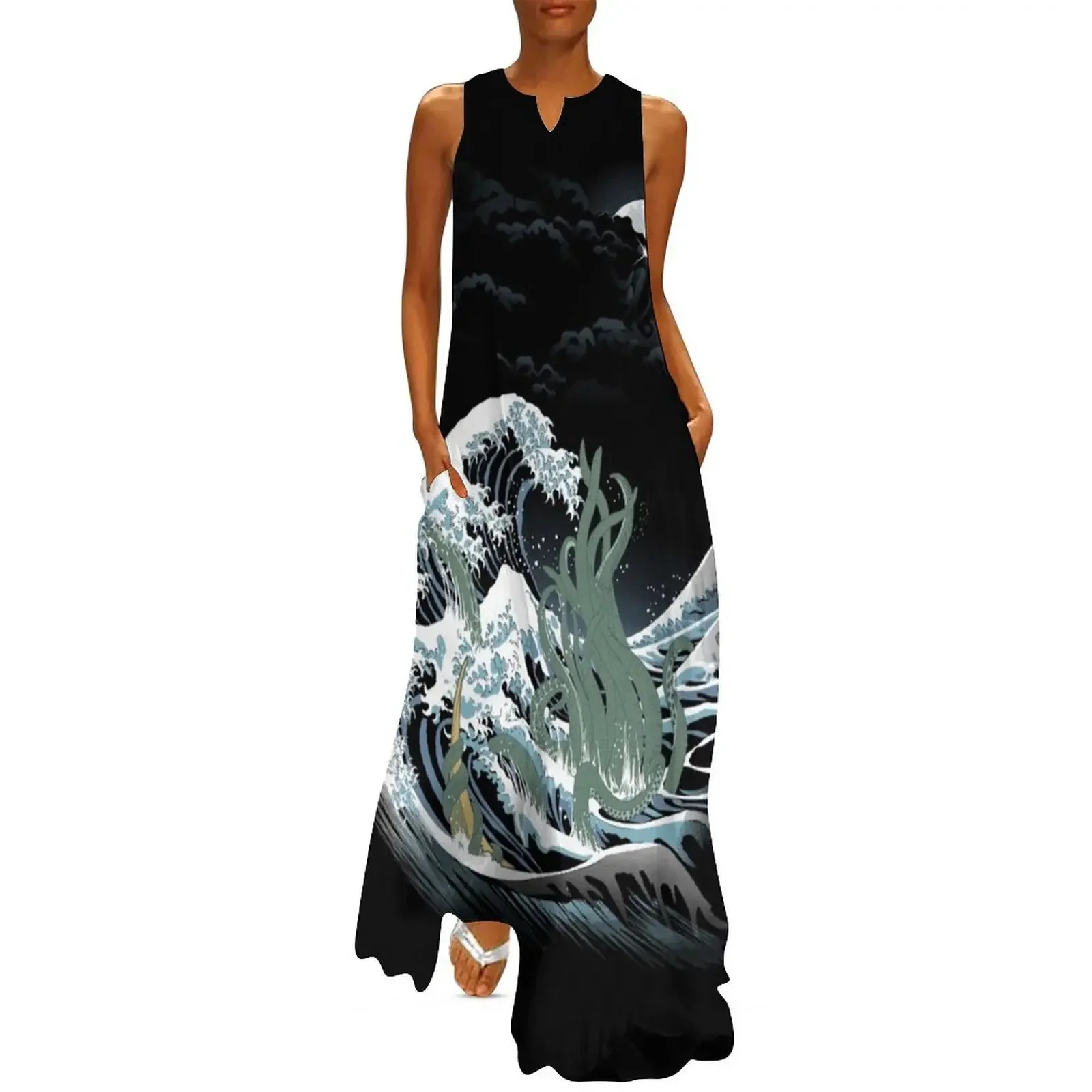 

The Wave Off R'lyeh Long Dress summer dresses for women 2025 purple dress summer dress women 2025 Party dresses