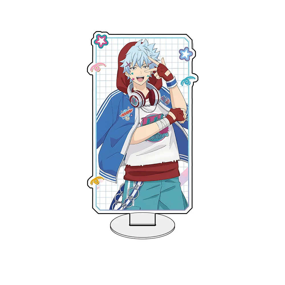 1Pc Anime Saiki K Acrylic keychain Stand Shun Kaido Kusuo Nendo Kokomi Standing Plate Desk Display Sign Board Room Ornament Gift