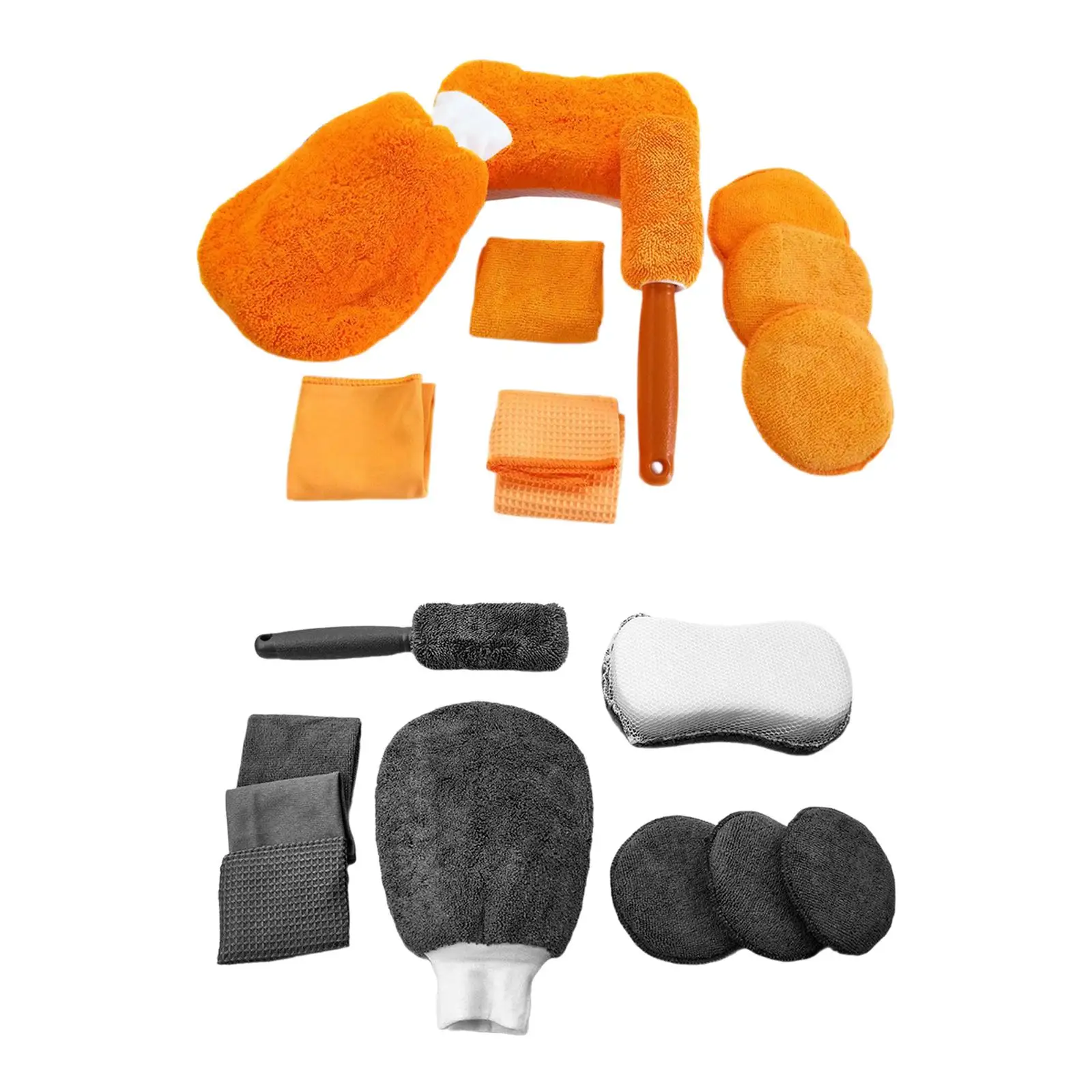 

9 Pieces Car Wash Kit Auto Accessories Polish Care Auto Detailing Washing Tools