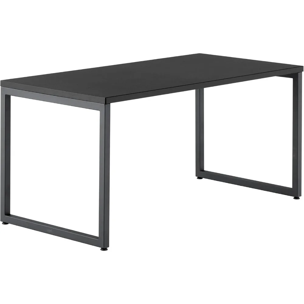 

Contemporary Computer Desk: 60"x30" with Sturdy Laminate and Sleek Legs - Perfect for Gaming, Home, or Office Use - Stand-A
