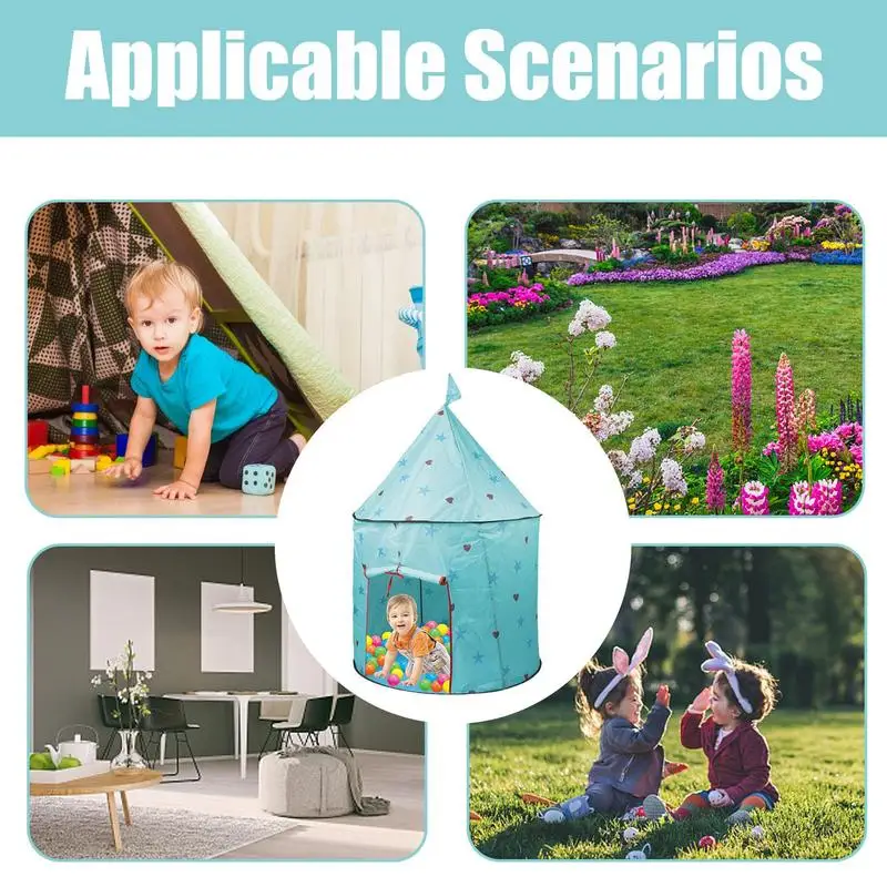 Tenda sensoriale per bambini Tenda da gioco sensoriale Modello stella sensoriale Divertimento di giocare Tenda sensoriale per bambini con 25 palline Colori ricchi per