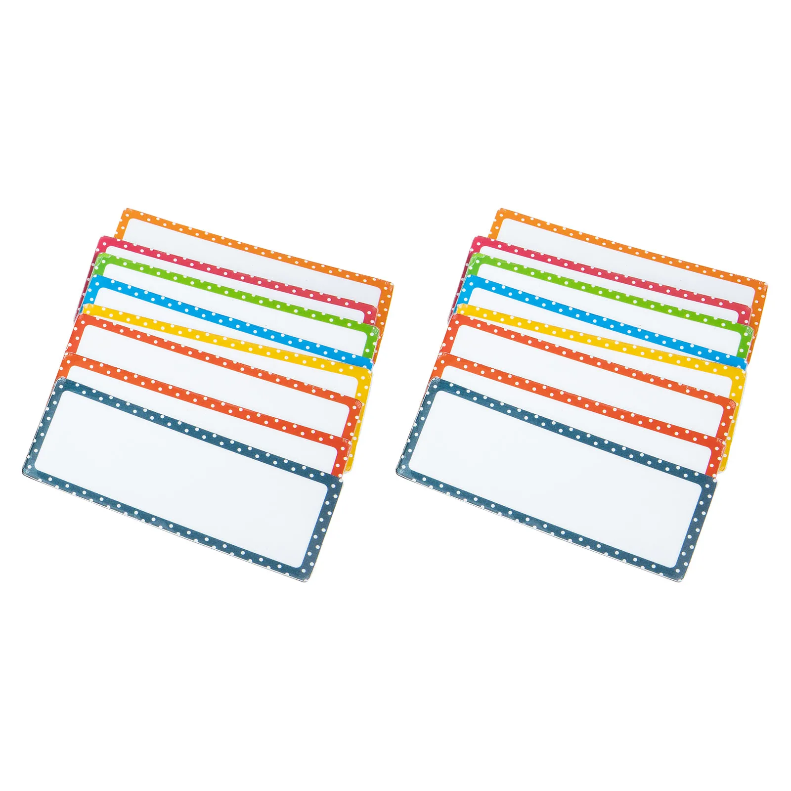 

16pcs Magnetic Name Tags EVA Stickers Rewritable Blank Labels for Refrigerator Home Office Use Erasable Memo File Folder