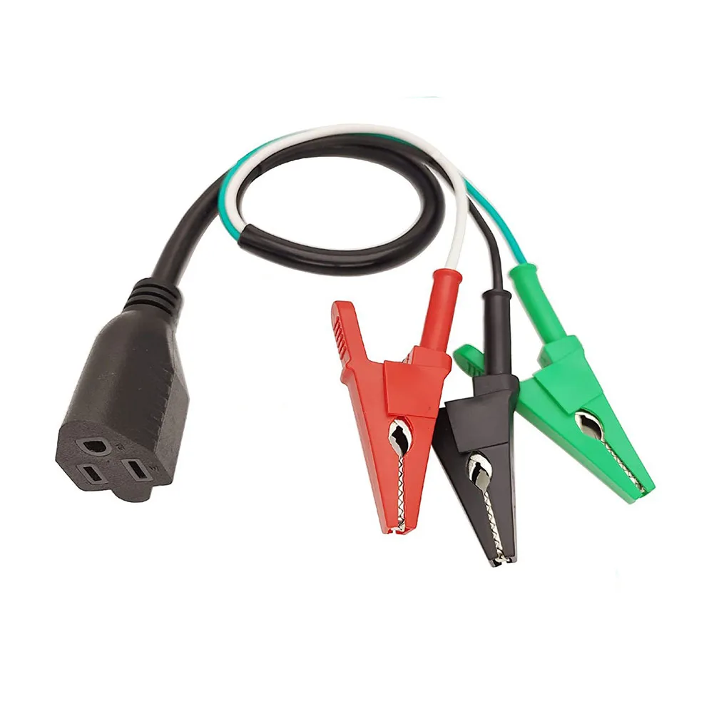 HVAC Adapter Cord HVAC Heavy Duty Adapter Cord For Vacuum Pumps/Breakers HVAC Tool Compatible With Clips Tool Accessories