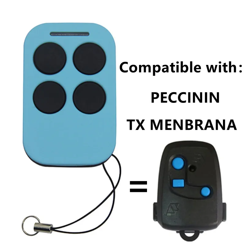 

Peccinin remote control 4 Buttons Garage Door gate opener 433.92Mhz Remote Rolling Code