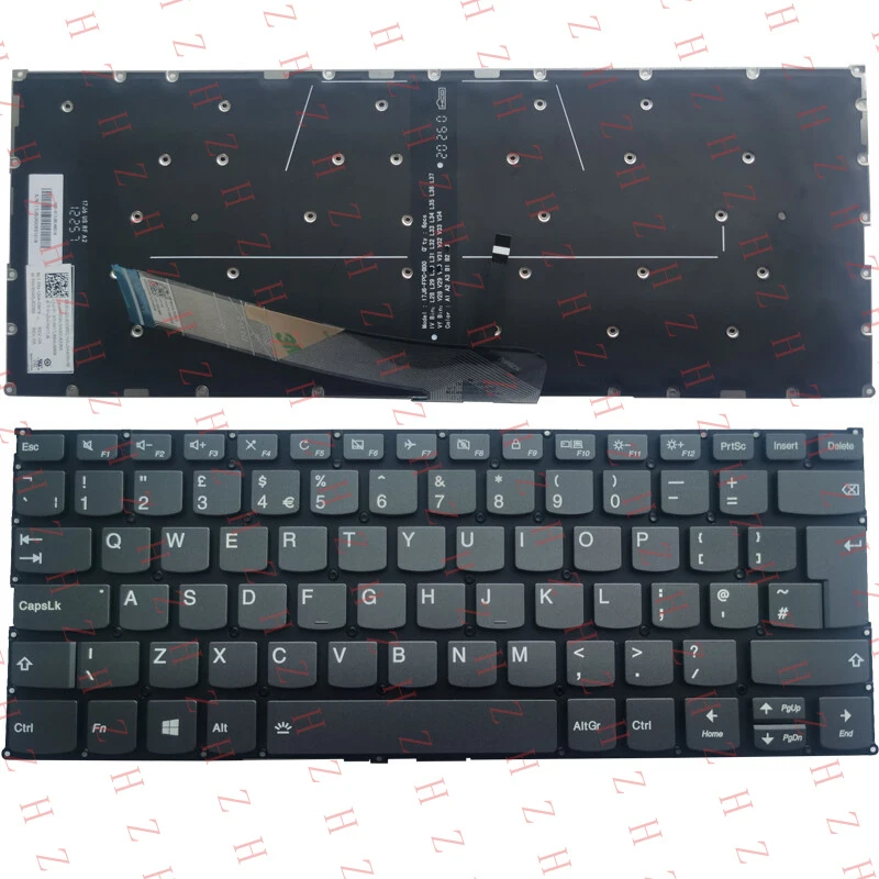 Teclado P+ NUEVO para Portátil Lenovo C340-14 C340-14API C340-14IML C340-14IWL (Reino Unido)