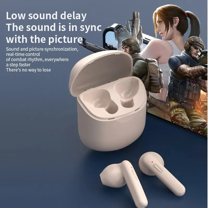 J220 Bluetooth Earphones For True Wireless Gaming With Zero Delay New Noise Eeduction For Men And Womens Sports