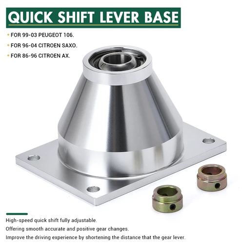 Imagen 2 del producto PQY-Palanca de cambios corta de tipo turret para coche, torreta de cambio rápido, diésel, para Citroen Saxo, AX, Peugeot 106, PQY5393