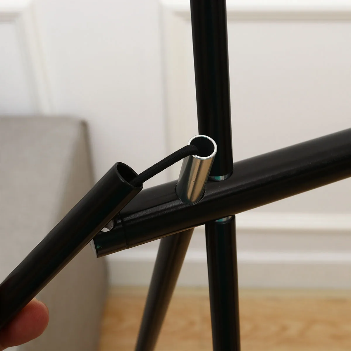 

Camping Tripod Foldable Aluminum Alloy Outdoor Clothes Drying Rack Portable Storage Shelf For Camping Hiking Picnic Lightweight